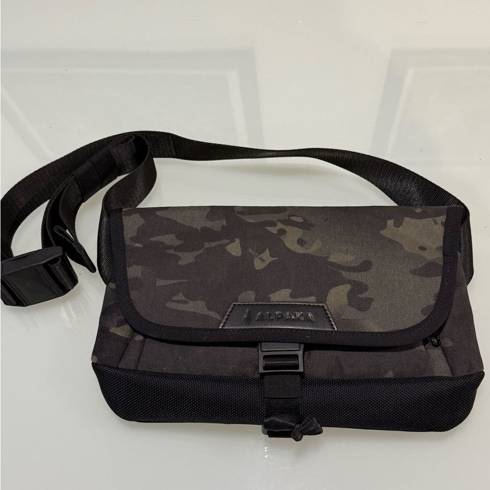 ALPAKA Bravo Sling Mini Multicam Black Limited Edition X-Pac Tech Crossbody Bag